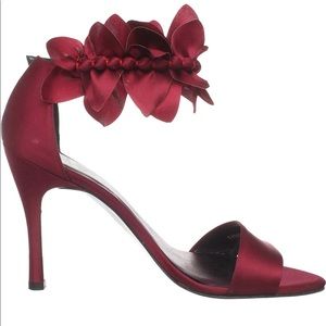 Stuart Weitzmen Women’s Giggle Evening Sandal Red